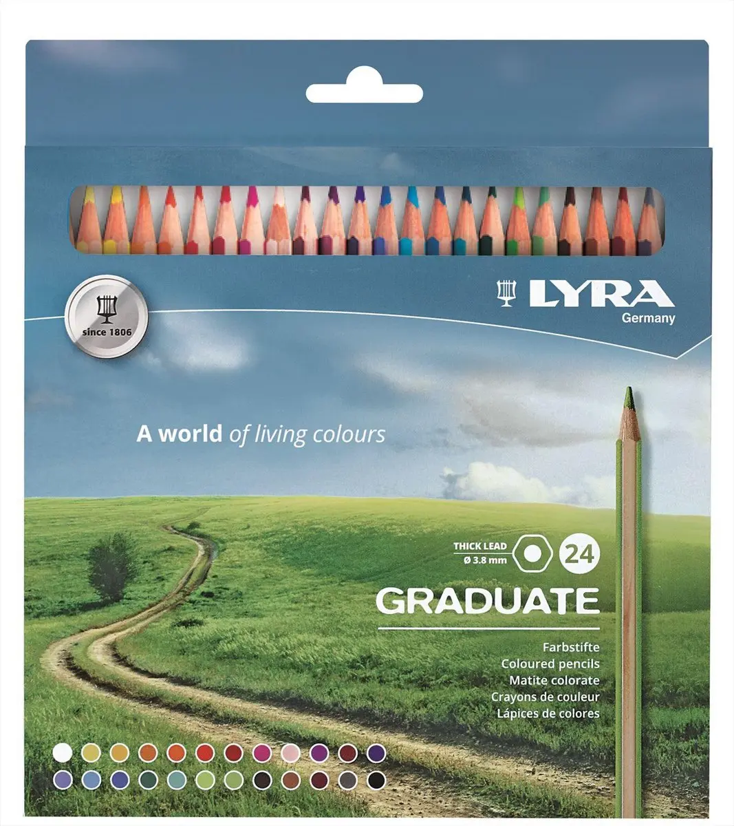 Lyra Graduate Hex Crayons