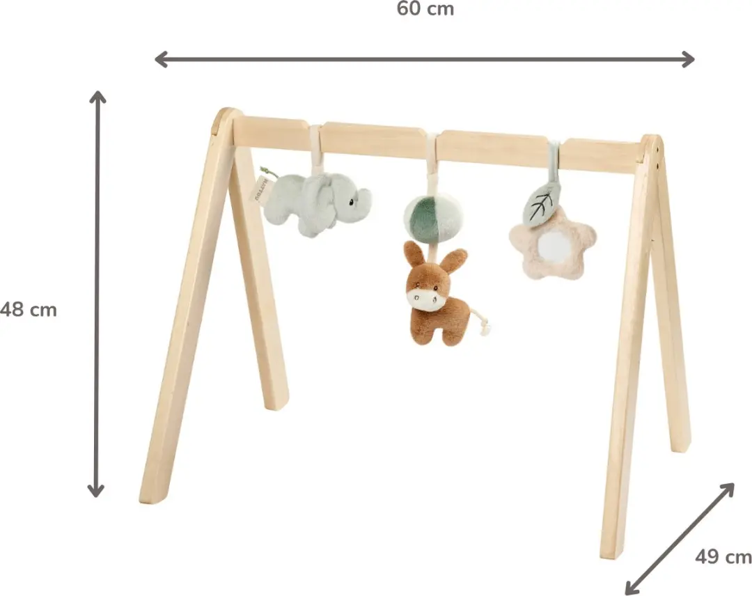 Nattou LouLou Houten Speelboog Baby - 60x50x47cm