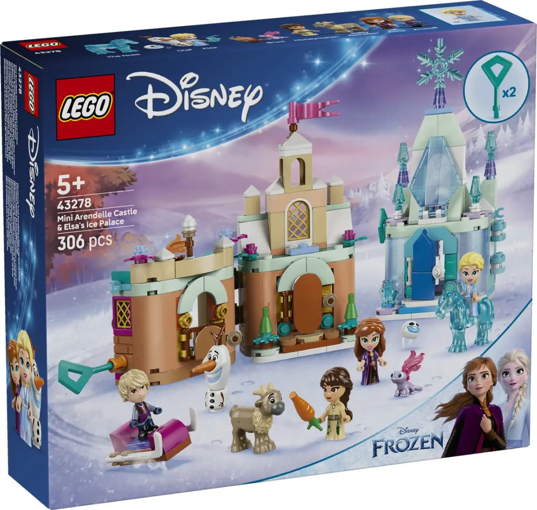 LEGO Disney Princess 43278 Arendelle IJspaleis - 306 Stukken - Meerkleurig - afbeelding 6 van 6