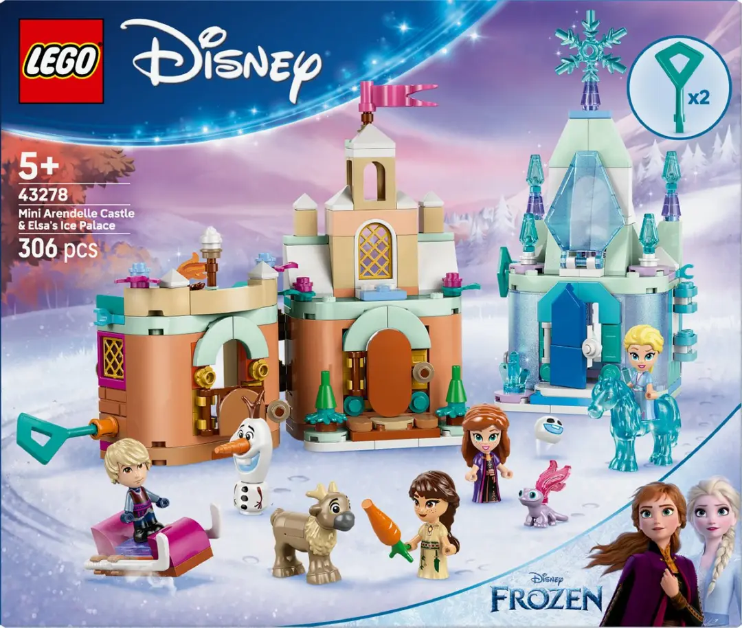 LEGO Disney Princess 43278 Arendelle IJspaleis - 306 Stukken - Meerkleurig - afbeelding 5 van 6
