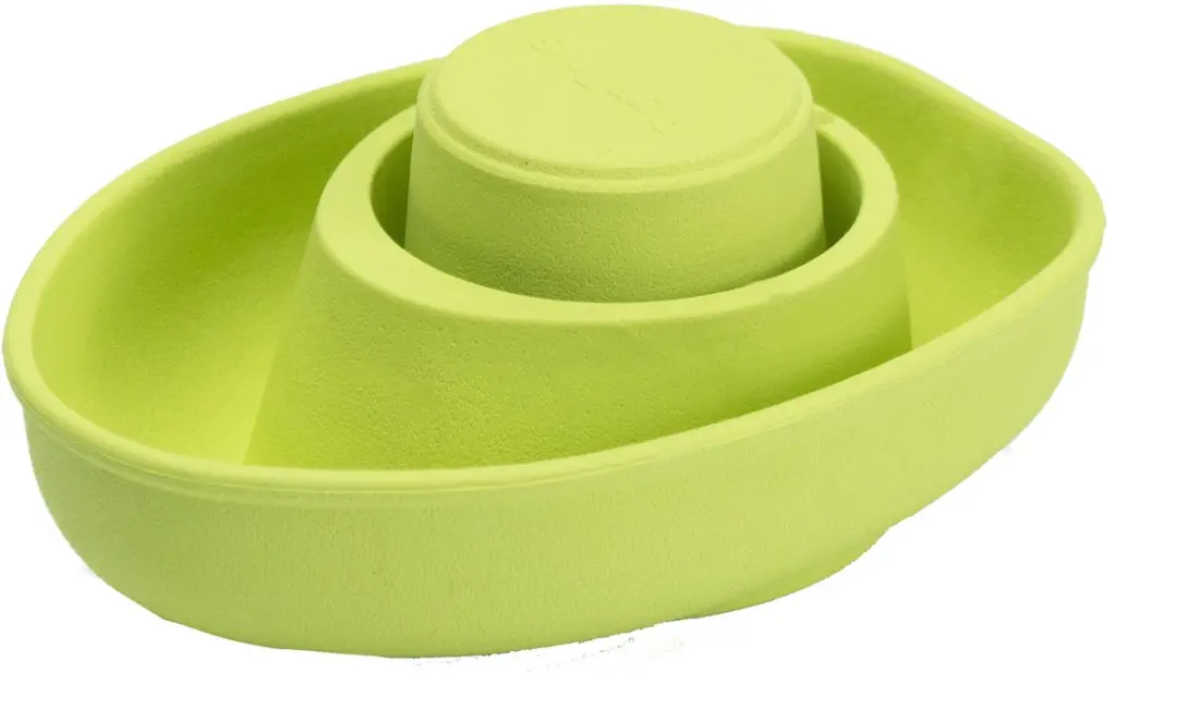 Derma PlanToys 5807 Houten Cabrio Boot - Pastel Oranje