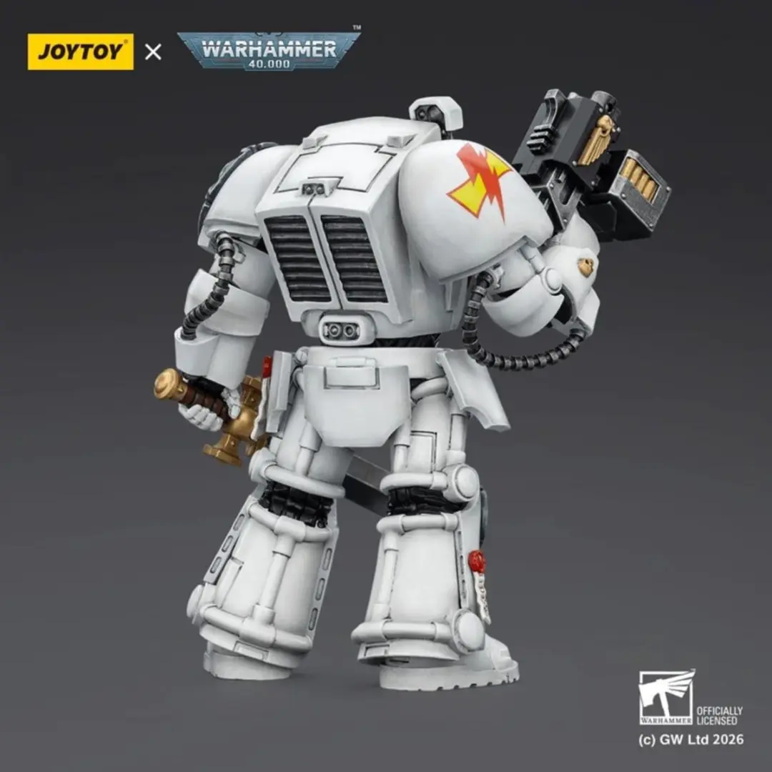 Joy Toy (CN) Warhammer 40K White Scars Terminator 14cm - JT03189 - afbeelding 6 van 6