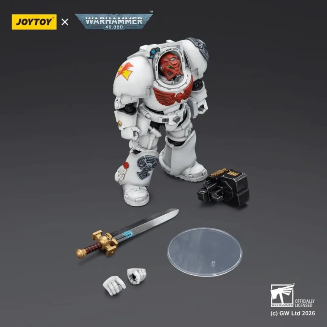 Joy Toy (CN) Warhammer 40K White Scars Terminator 14cm - JT03189
