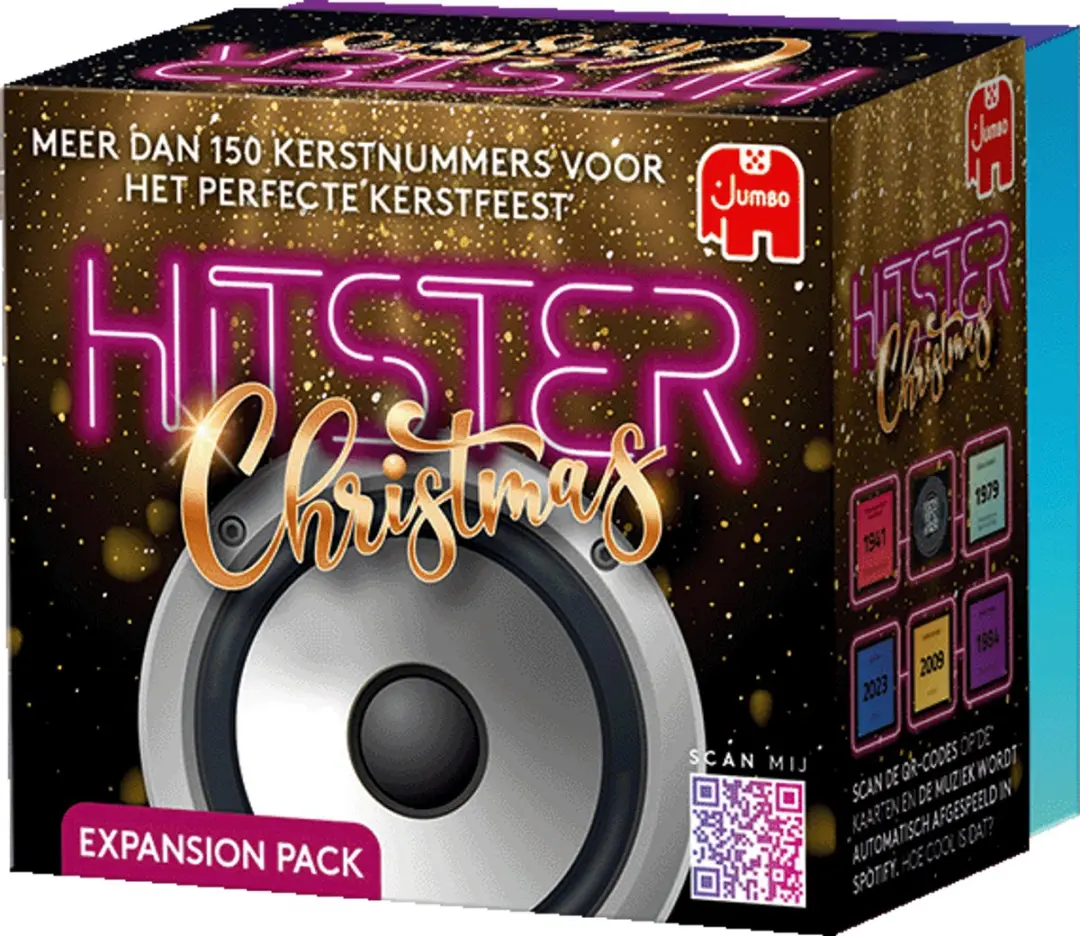 Hitster Christmas Uitbreidingsset - Partyspel Muziekspel 16+ - MPN 1110100569