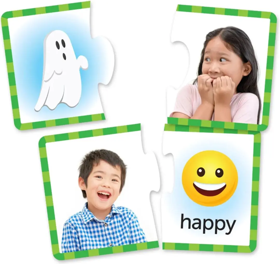 Learning Resources Puzzelkaarten Gevoelens & Emoties - 4+ - afbeelding 3 van 6