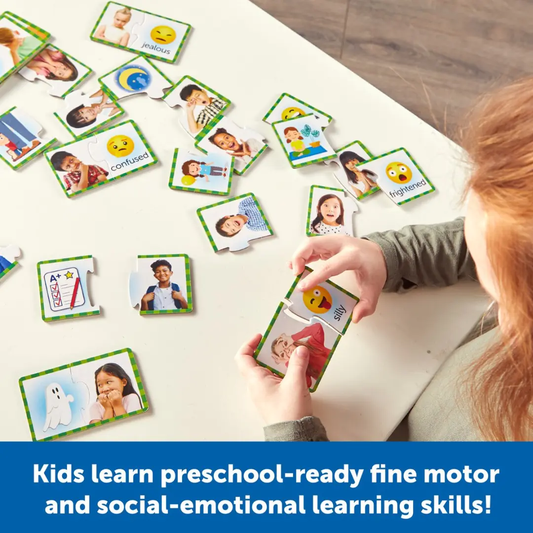 Learning Resources Puzzelkaarten Gevoelens & Emoties - 4+ - afbeelding 6 van 6
