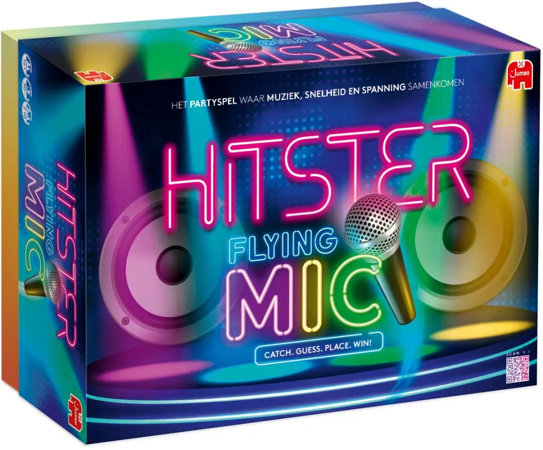 Hitster Flying Mic Nederlandstalig Partyspel