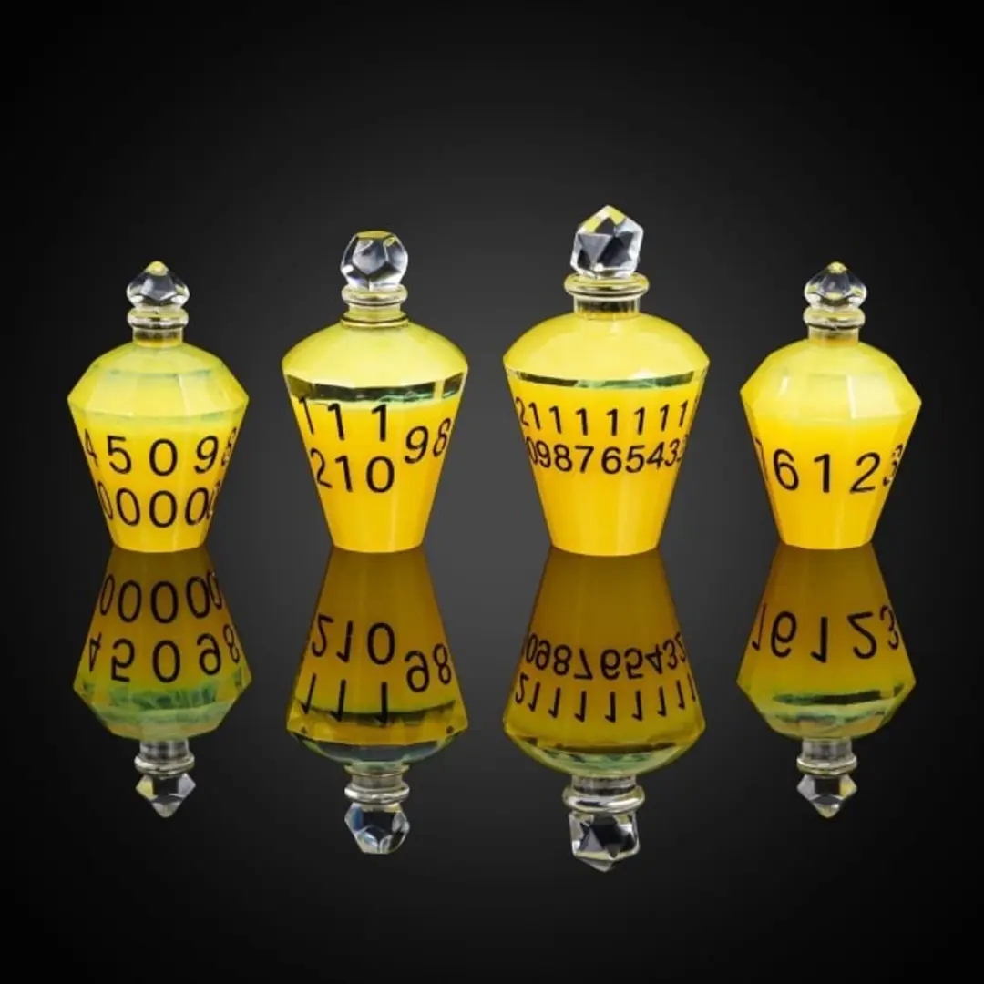 Lapi Toys D&D Potion Dice Set 7 Stuks - Geel
