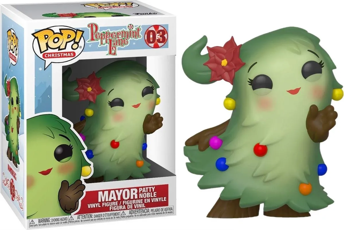 Funko Pop Peppermint Lane Mayor Patty Noble Vinyl Figure 44467