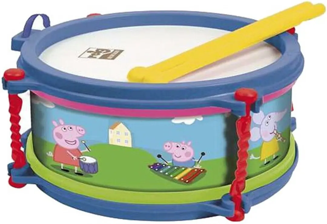 Peppa Pig Trommel - 8,5x19x19 cm
