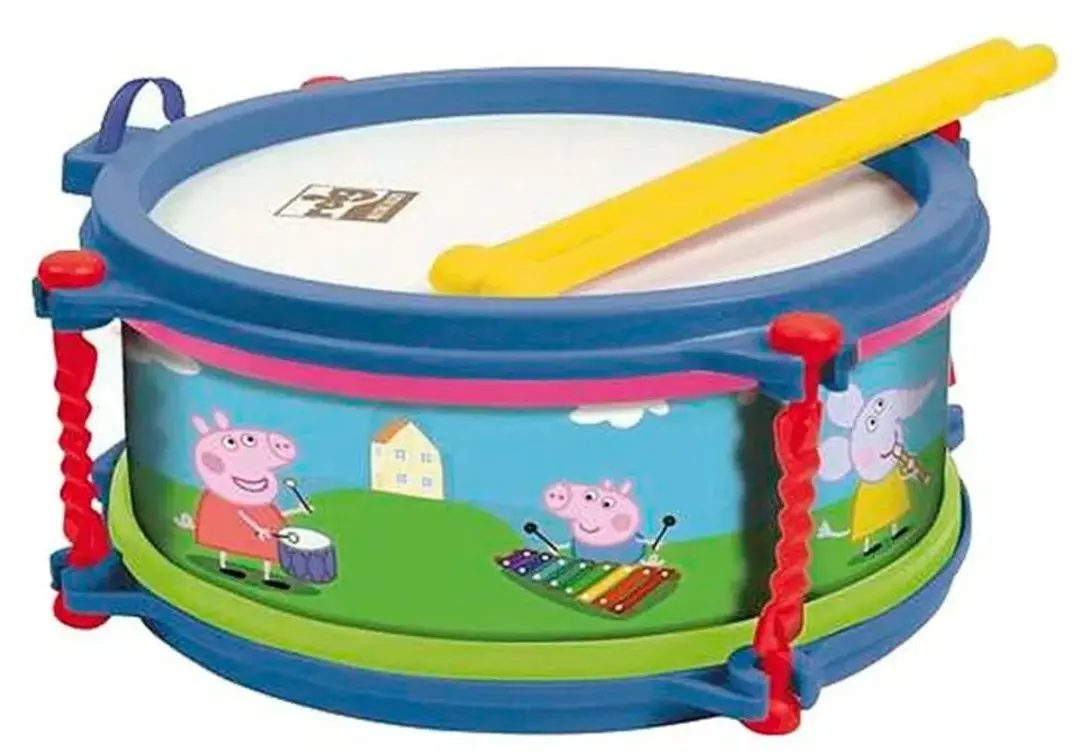 Peppa Pig Trommel - 8,5x19x19 cm
