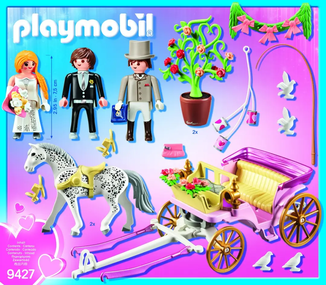 Playmobil Huwelijkskoets 9427 - afbeelding 4 van 6