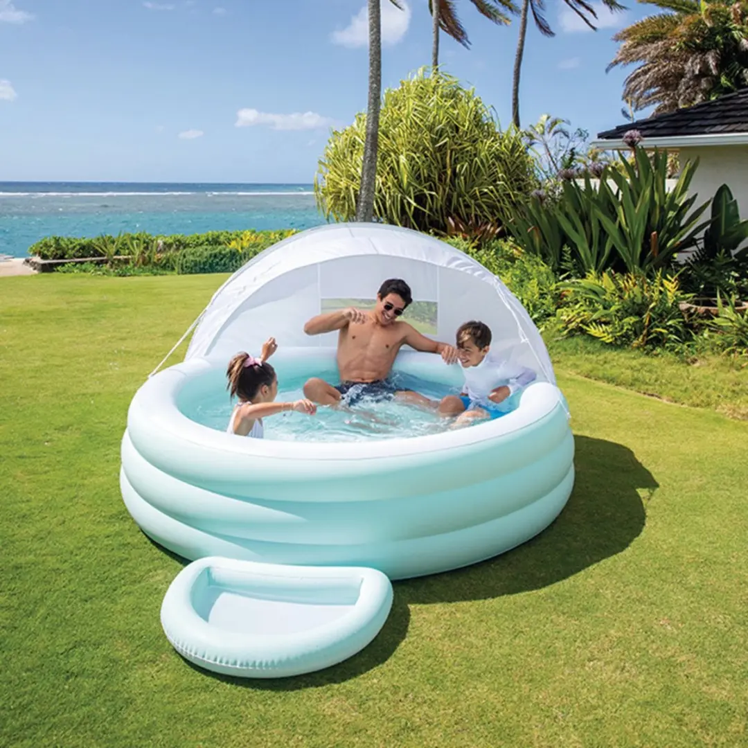 Intex Swim Center Canopy Lounge Pool 57195NP - 177x221x137cm