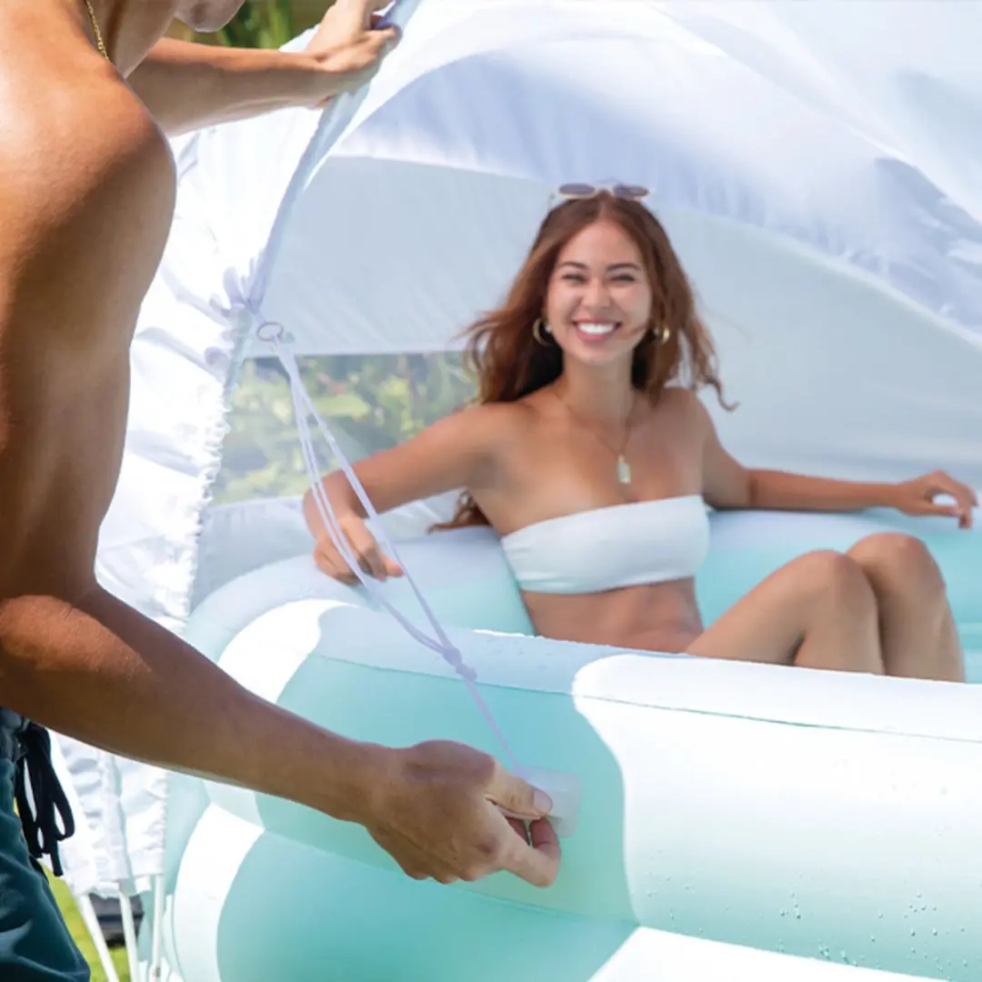 Intex Swim Center Canopy Lounge Pool 57195NP - 177x221x137cm