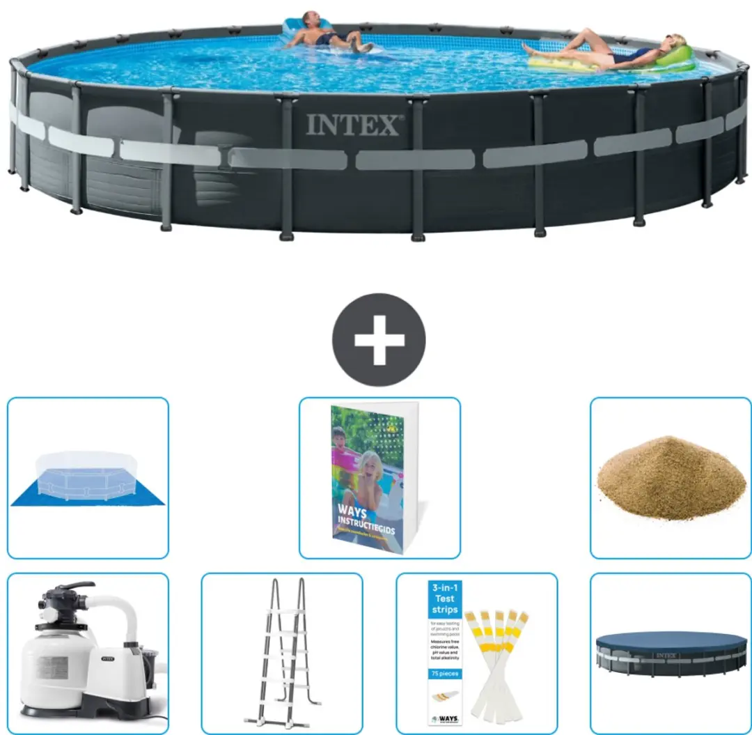 Intex Ultra XTR Frame Zwembad 732x132cm