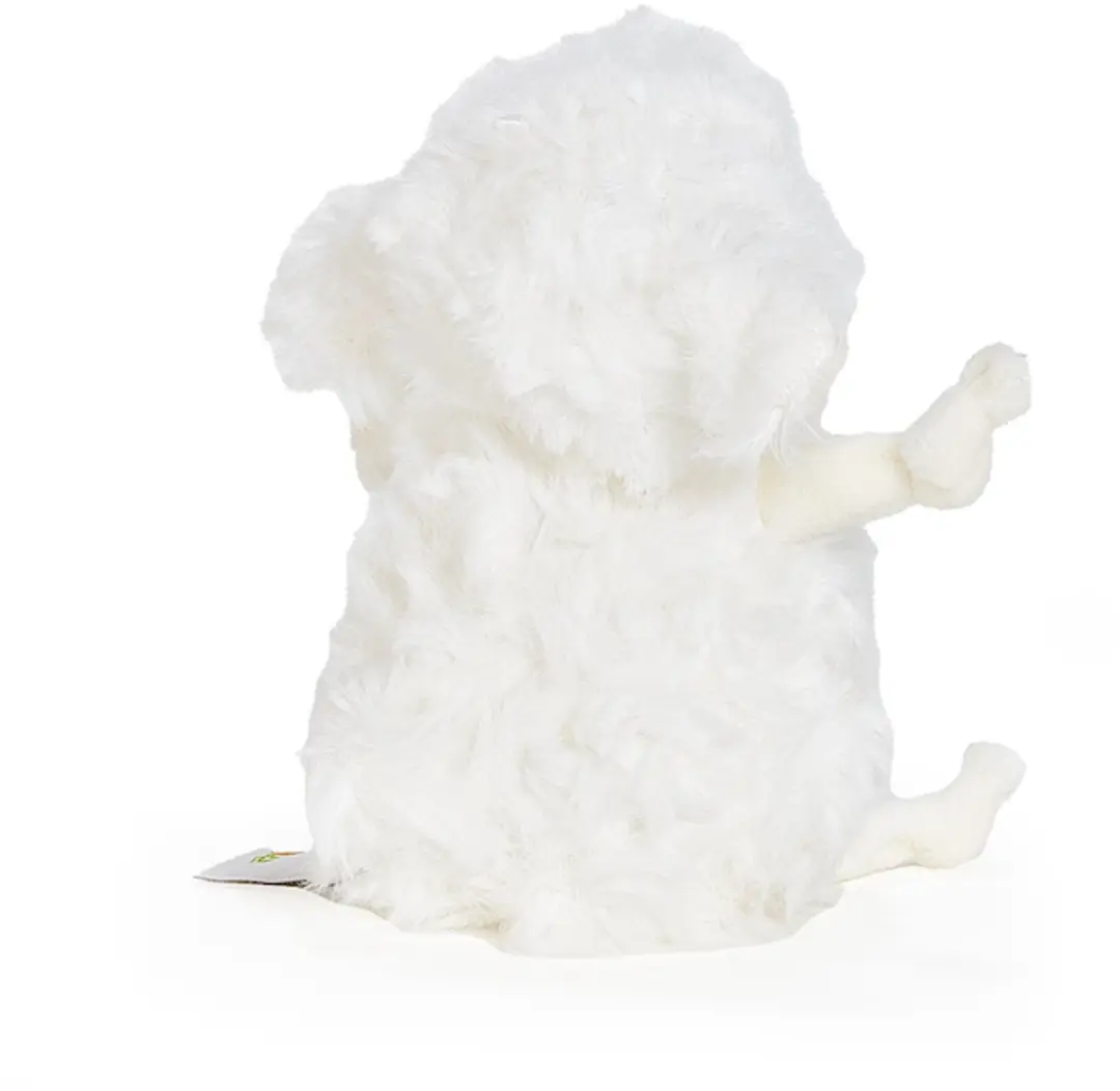 Bunnies By The Bay Roly Poly Knuffel Lammetje - 13cm - Wit