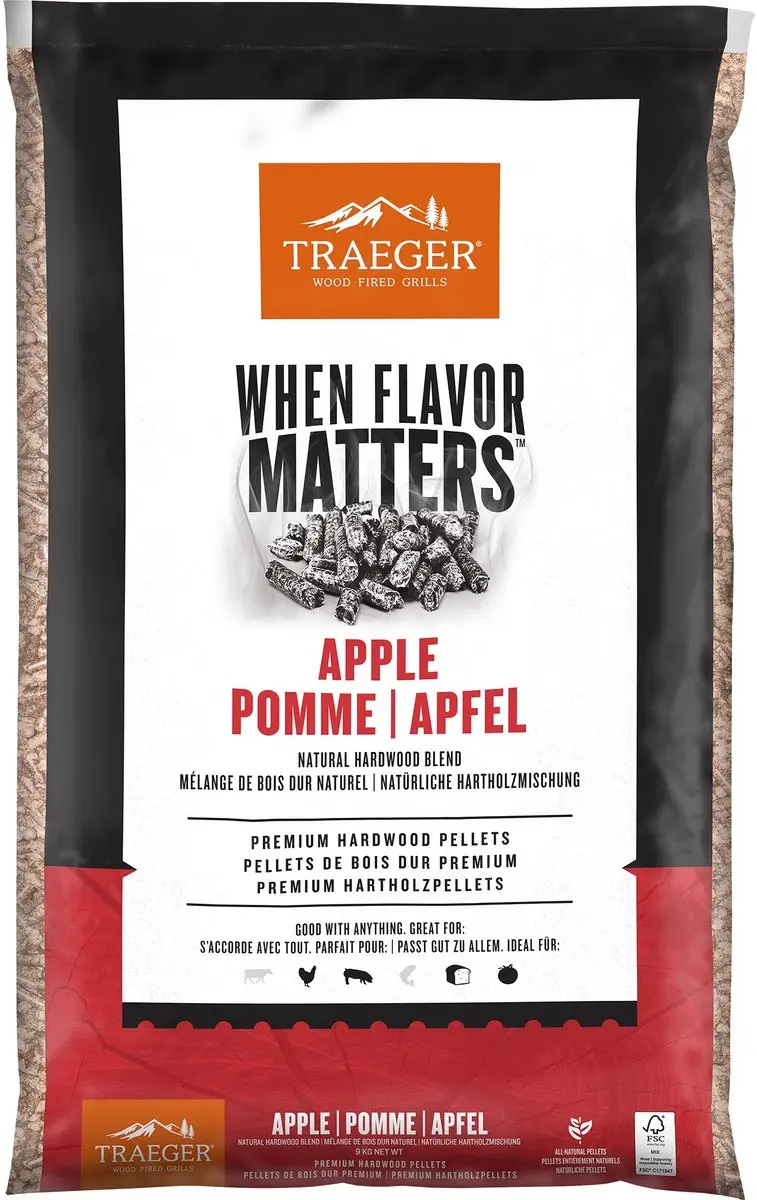 Traeger Apple Pellets 9kg