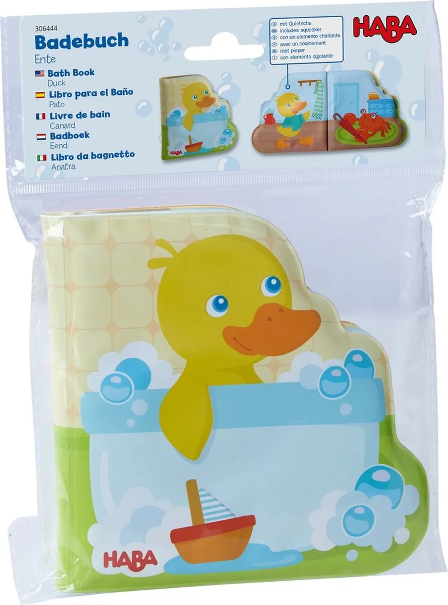 Haba Badboek Eend Multikleur