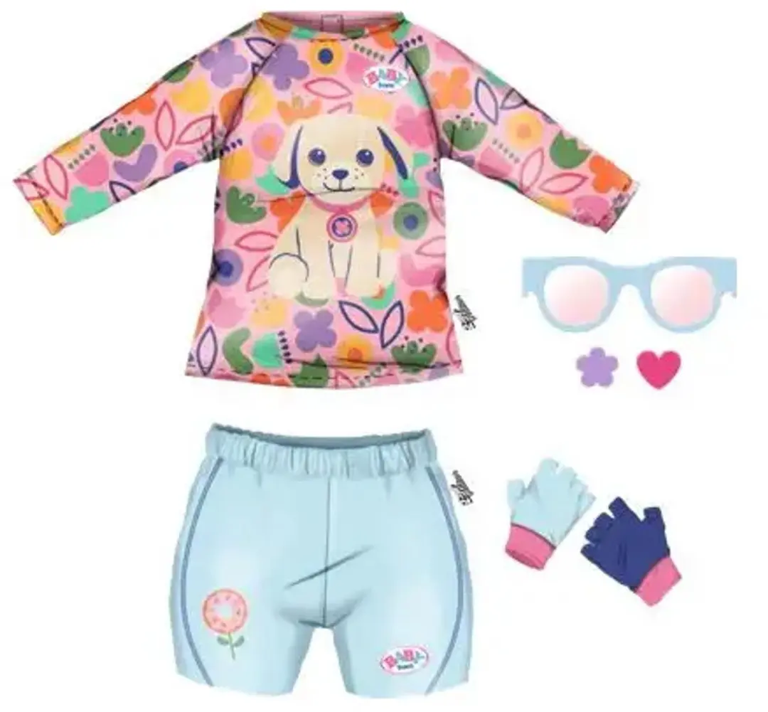 Baby Born 840696 Fietsoutfit