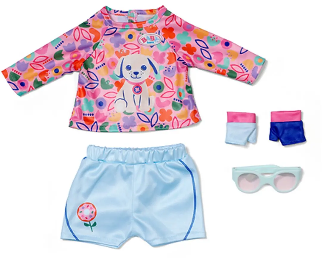 Baby Born 840696 Fietsoutfit - Meerkleurig