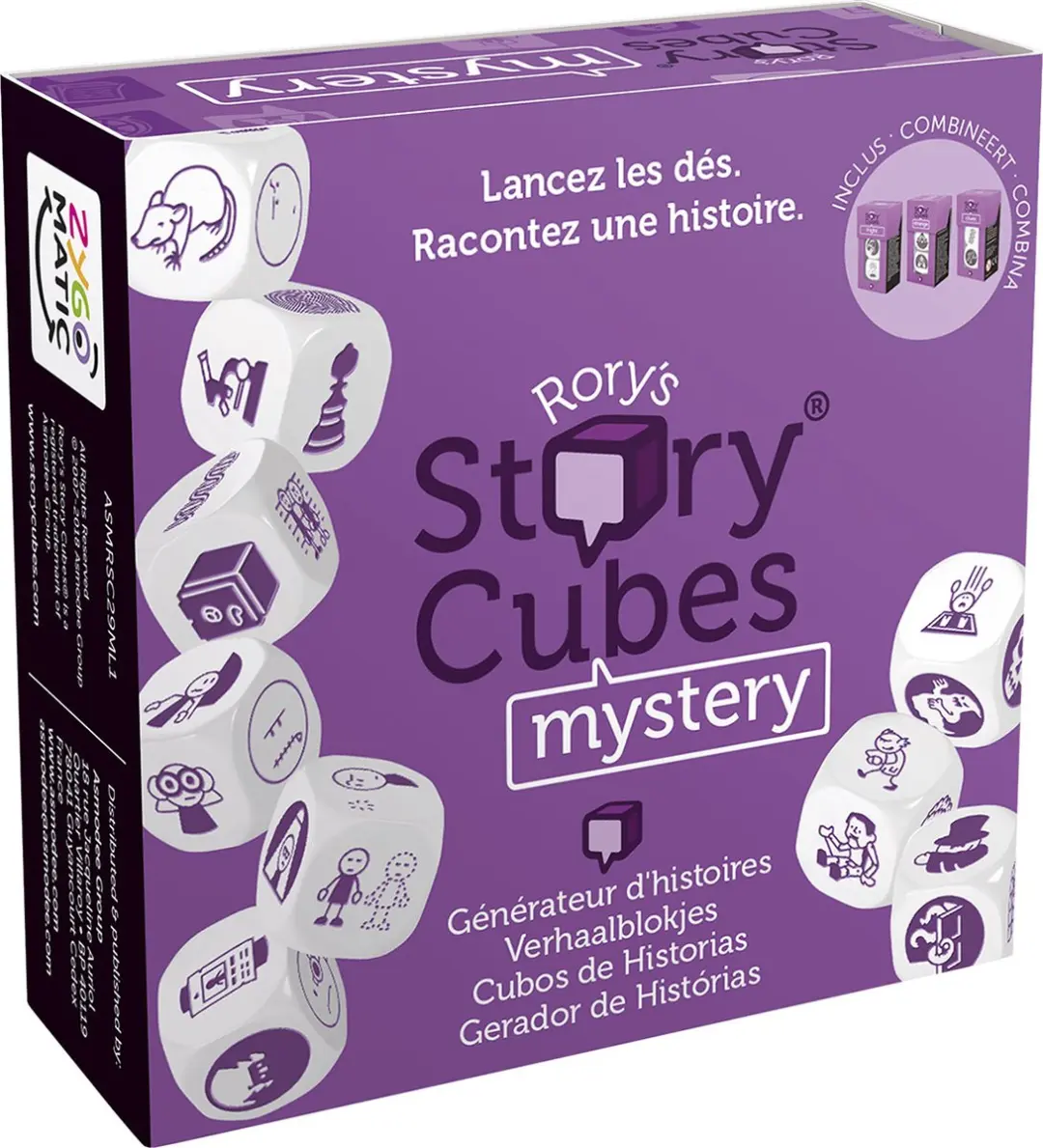 Zygomatic Rory's Story Cubes Mystery Dobbelspel
