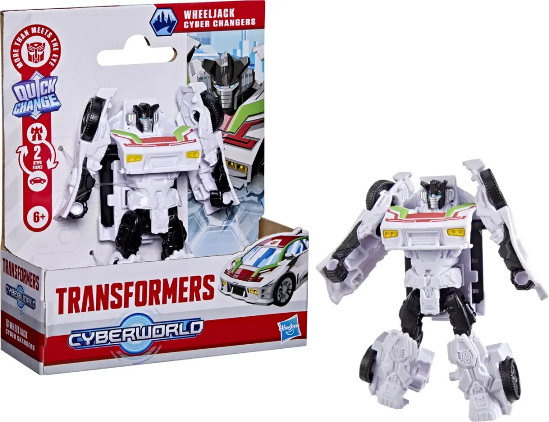 Transformers Cyberworld Cyber Changers Wheeljack Actiefiguur 10cm