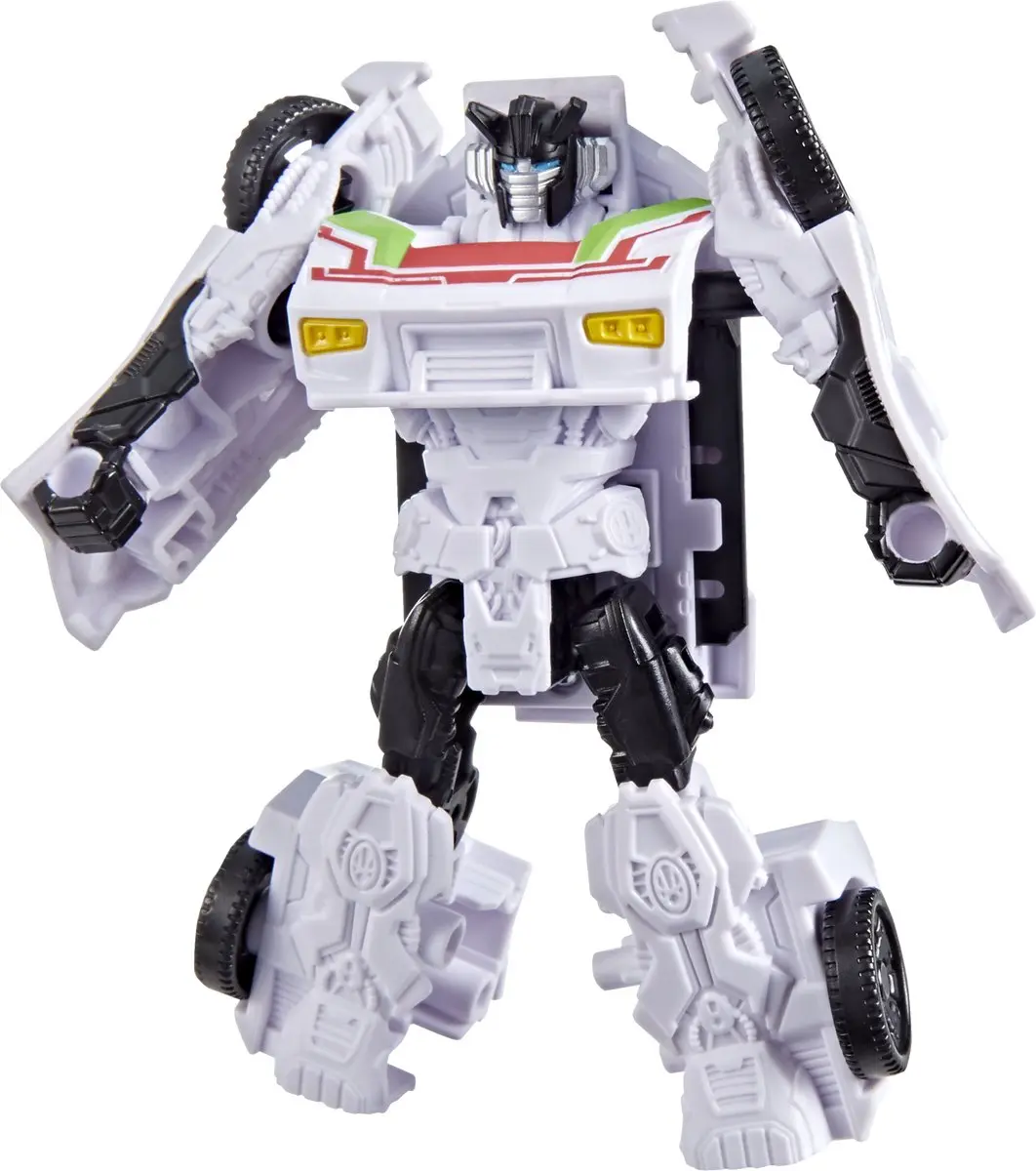 Transformers Cyberworld Cyber Changers Wheeljack Actiefiguur 10cm - Wit