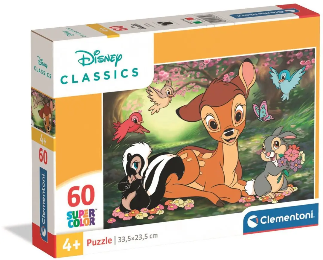 Clementoni Disney Classic Kinderpuzzel 60 Stuks