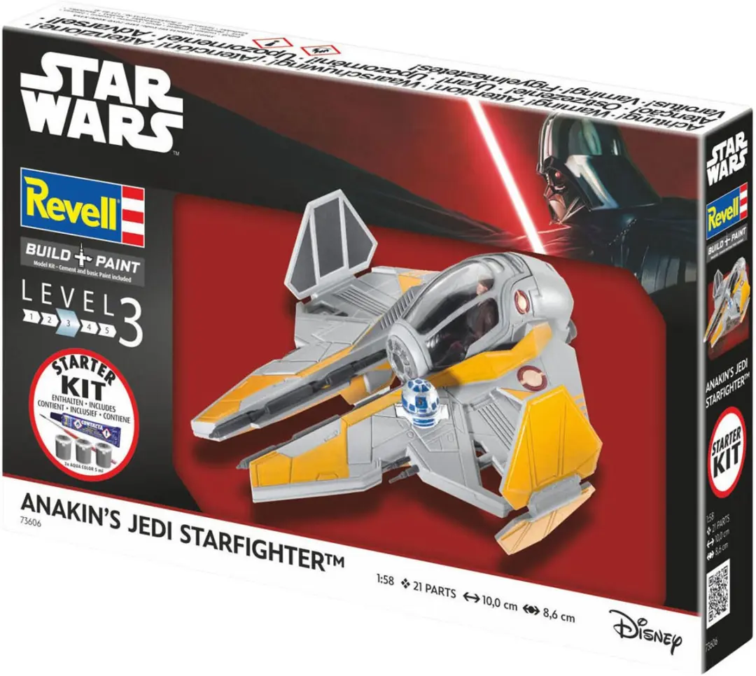 Revell 73606 Modelbouwpakket Anakin's Starfighter 1:58 - 21-delig