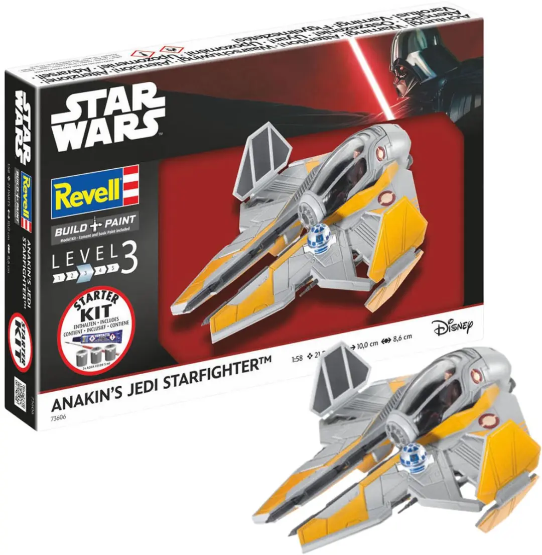 Revell 73606 Modelbouwpakket Anakin's Starfighter 1:58 - 21-delig