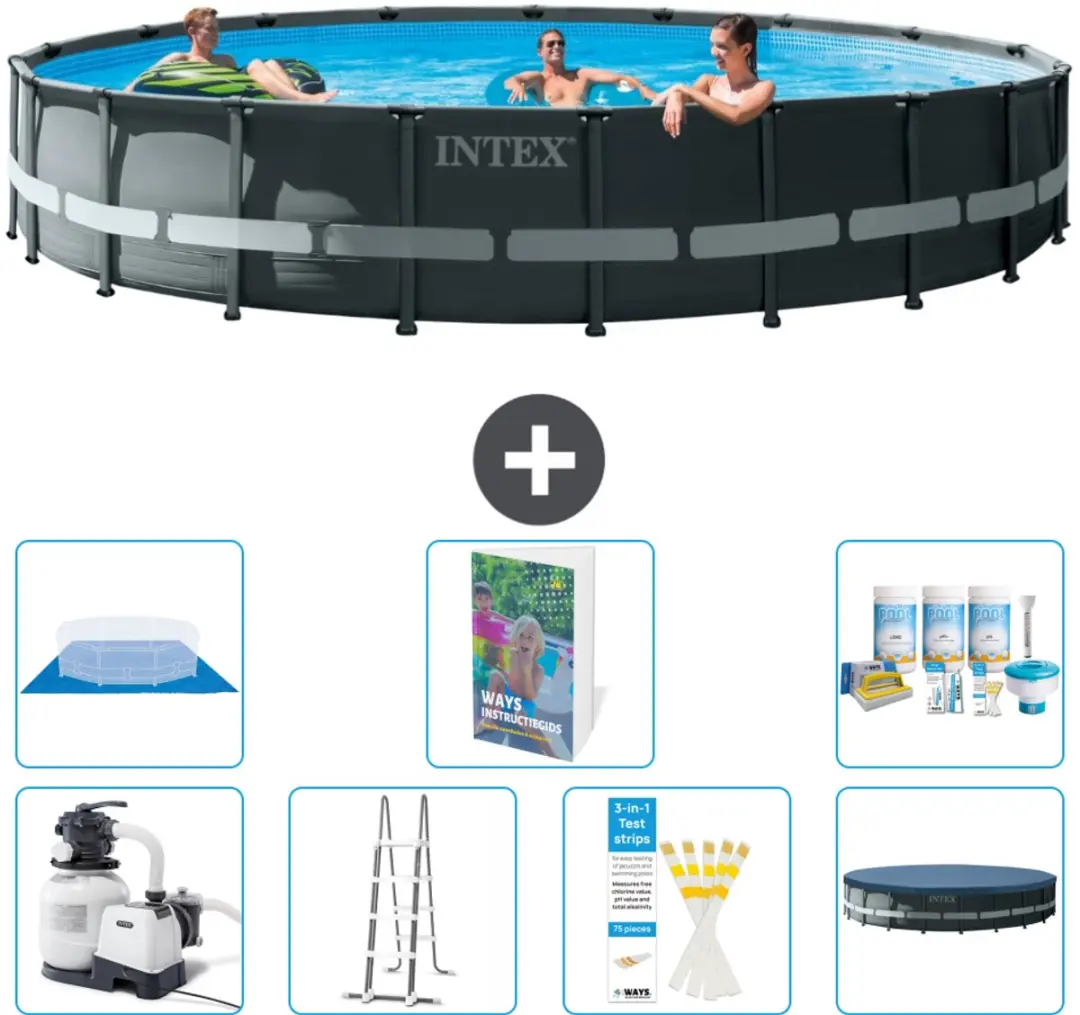 Intex Ultra XTR Frame Zwembad 610x122cm