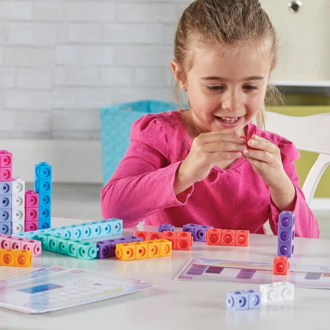 Learning Resources MathLink Cubes Fantasticals Rekenactiviteiten - 115 Stuks - LSP9331-UK