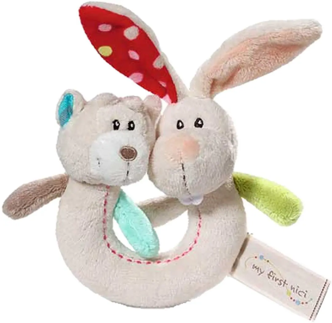 Nici Grijper Rabbit Tilli & Bear Taps Pluche