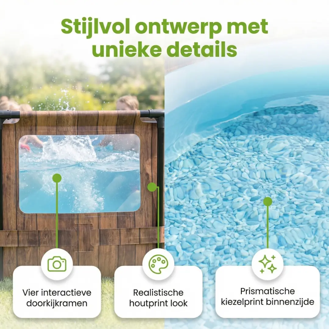 Bestway Rond Power Steel Swim Vista Zwembad 549cm - 7-delig