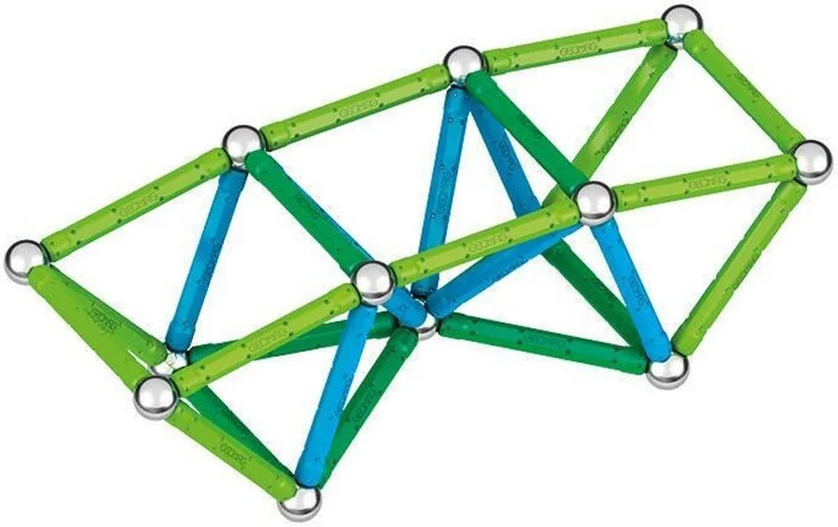 Geomag Classic 272 GREEN Line - 60-delige Constructieset - Multicolor