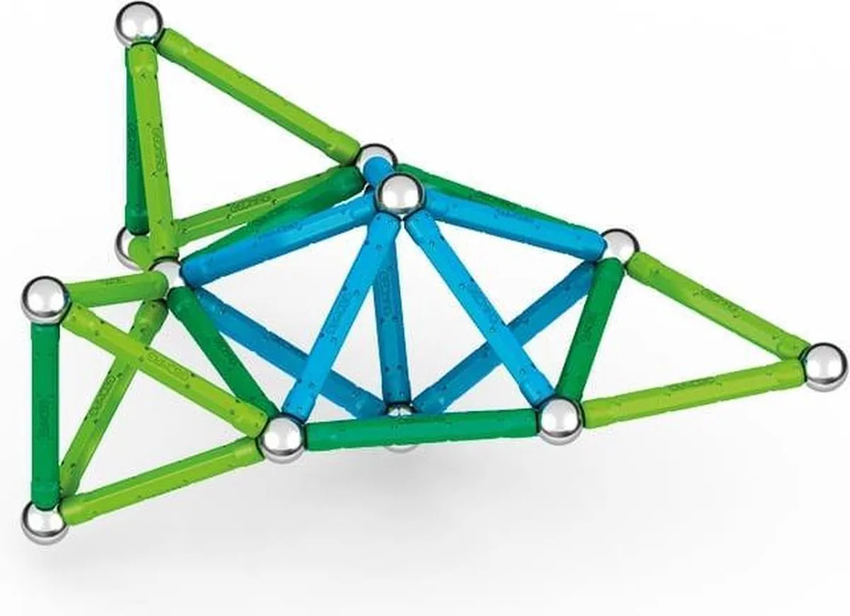 Geomag Classic 272 GREEN Line - 60-delige Constructieset - Multicolor