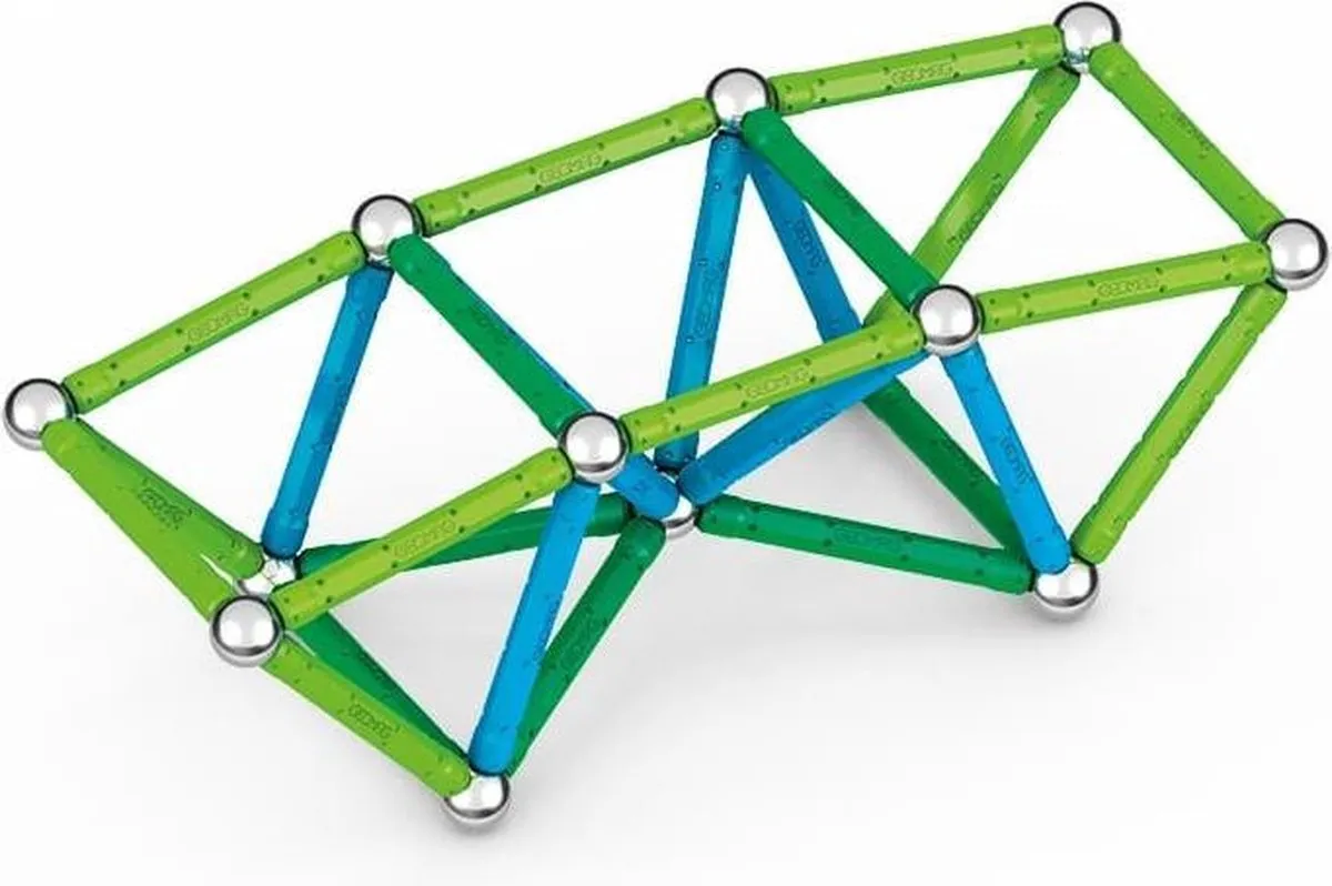 Geomag Classic 272 GREEN Line - 60-delige Constructieset - Multicolor