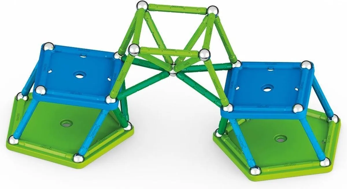 Geomag Classic 272 GREEN Line - 60-delige Constructieset - Multicolor