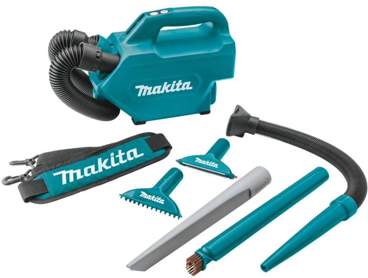 Makita CL121DZ Stofzuiger/Souffleur 12V - Turquoise