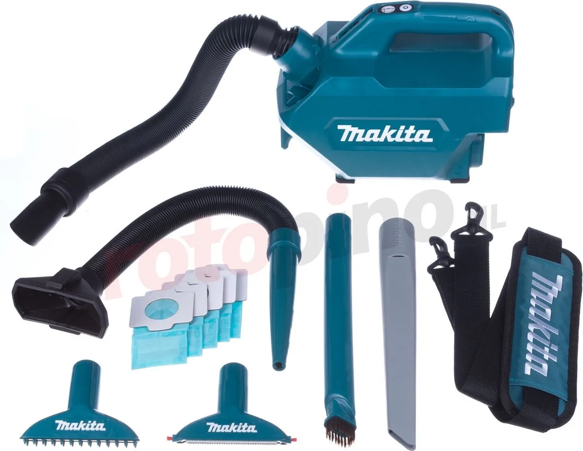 Makita CL121DZ Stofzuiger/Souffleur 12V - Turquoise