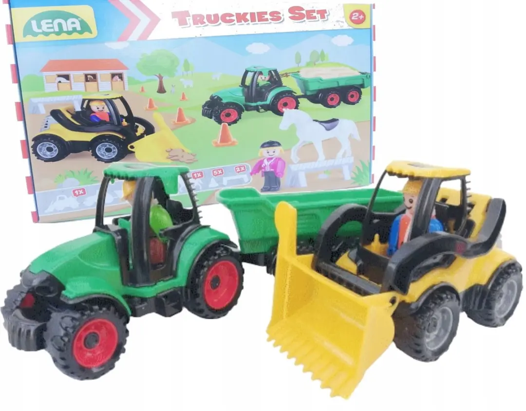 Lena Truckies Boerderij Voertuigen Set