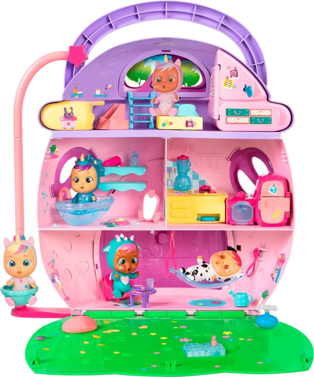 IMC Toys Cry Babies Magic Tears Dreamy's Poppenhuis - 3x AA
