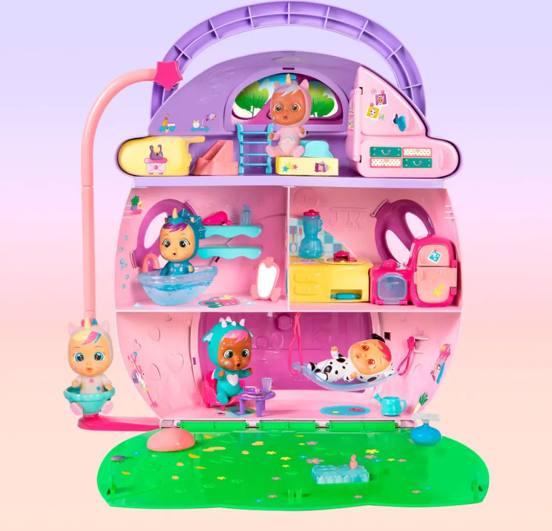 IMC Toys Cry Babies Magic Tears Dreamy's Poppenhuis - 3x AA