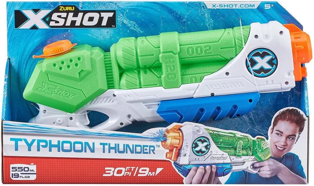 Zuru X-shot Typhoon Thunder Waterpistool - 550ml - Multicolor
