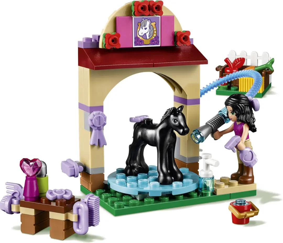 LEGO Veulen Wasplaats - 77 Stukken - Paars