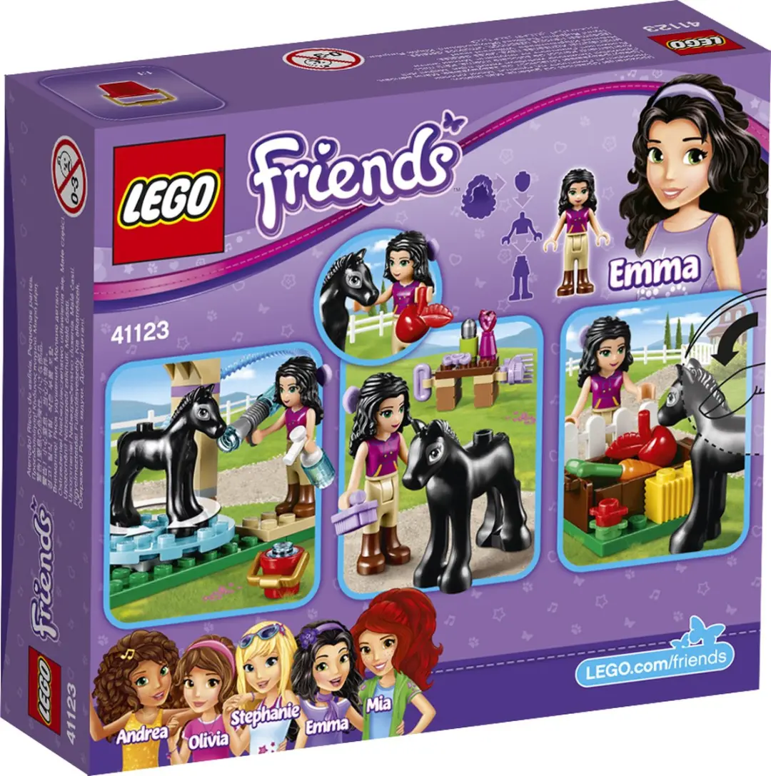 LEGO Veulen Wasplaats - 77 Stukken - Paars
