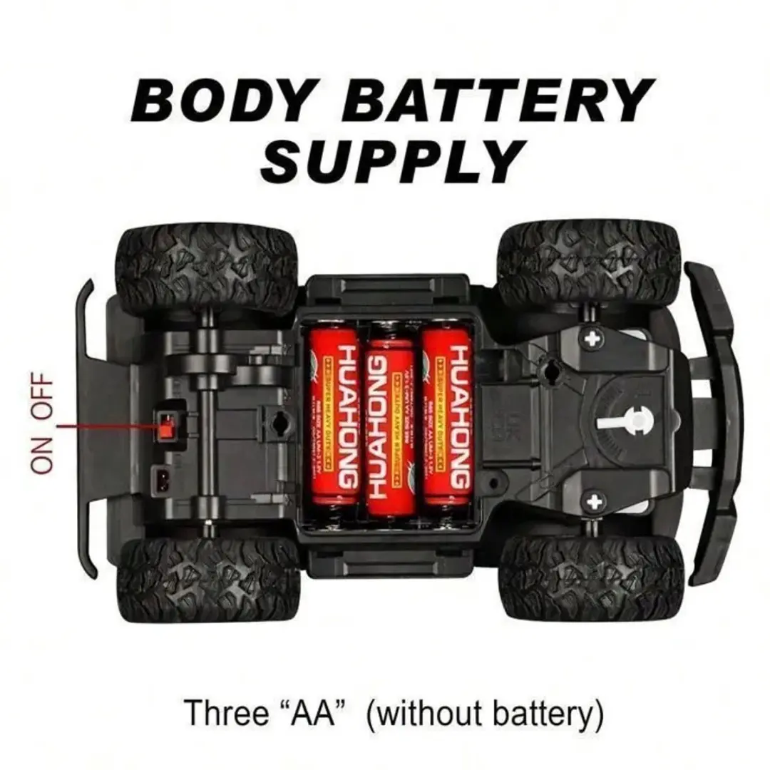 ECTEATOY Monster Truck RC Auto 2.4GHz - Blauw