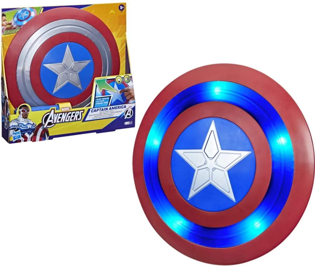 Hasbro Marvel Avengers Captain America Battle-React Schild