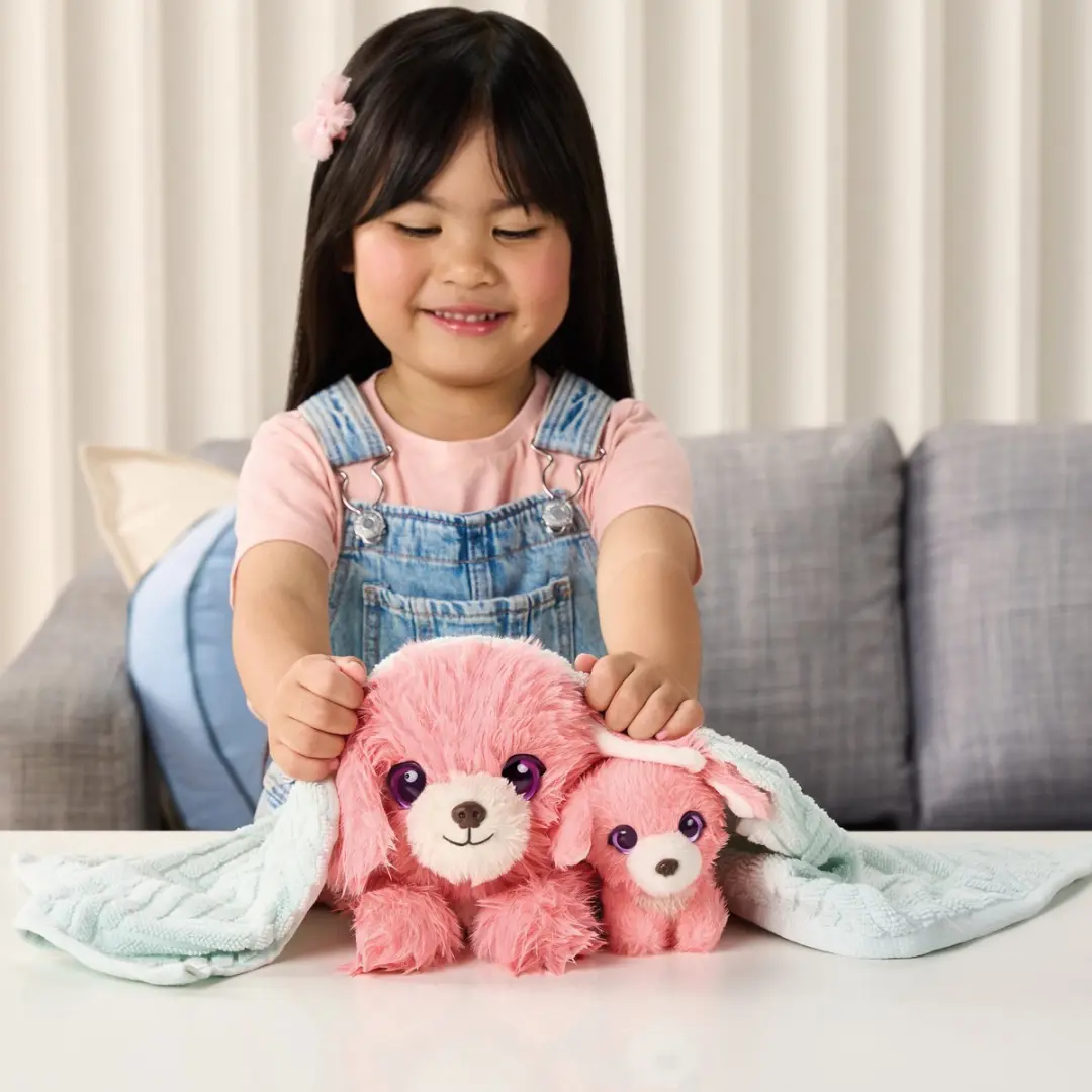 Moose Toys Scruff a Luvs Mystery Knuffels Mama & Baby - Meerkleurig