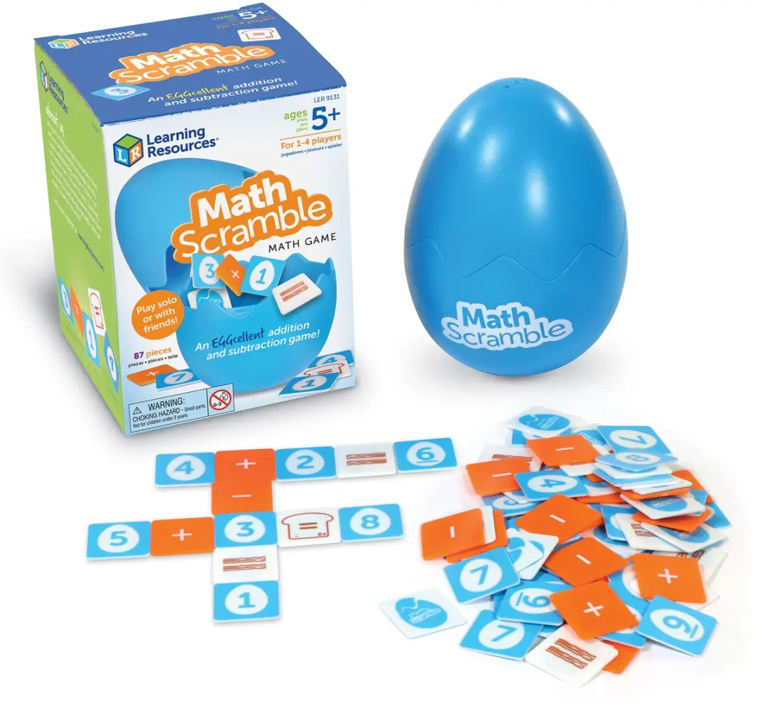 Learning Resources Rekenhussel Match Scramble